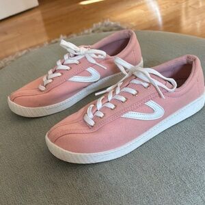 Tretorn Pink and White Sneakers Casual Comfort